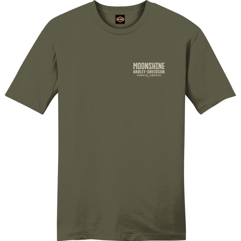Pre-Order! White Hemet Green T-Shirt