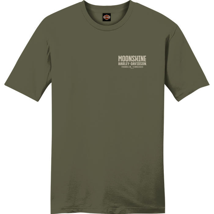 Pre-Order! White Hemet Green T-Shirt