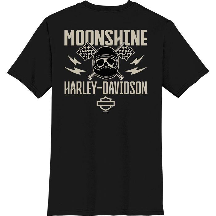 Pre-Order! White Hemet Black T-Shirt