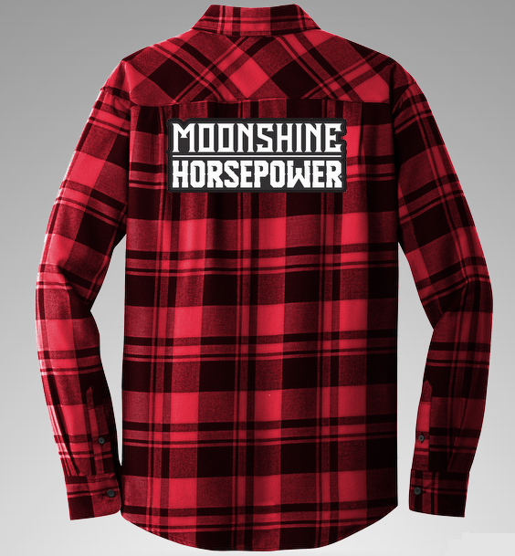 Moonshine Horsepower  Flannel