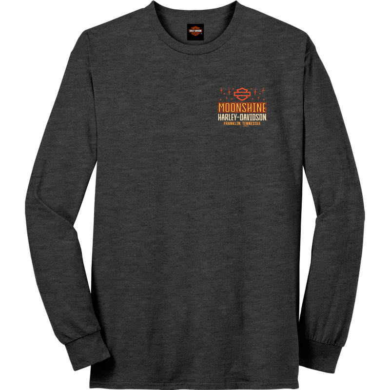Colorful Piston Grey Long Sleeve