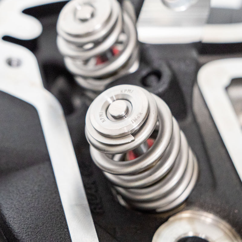 MHP Street Fighter +1.5MM OS Valved Ported M8 Heads 93CC Oil Cooled Black Highlighted - NEW - MHP-F15H93P-NEW
