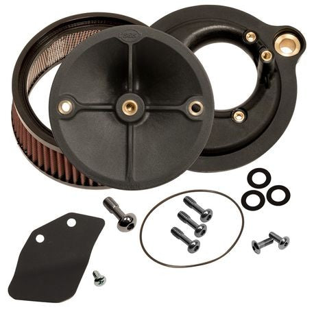 S&S Stealth Air Cleaner Kit without cover for 2017-Up HD M8 Models