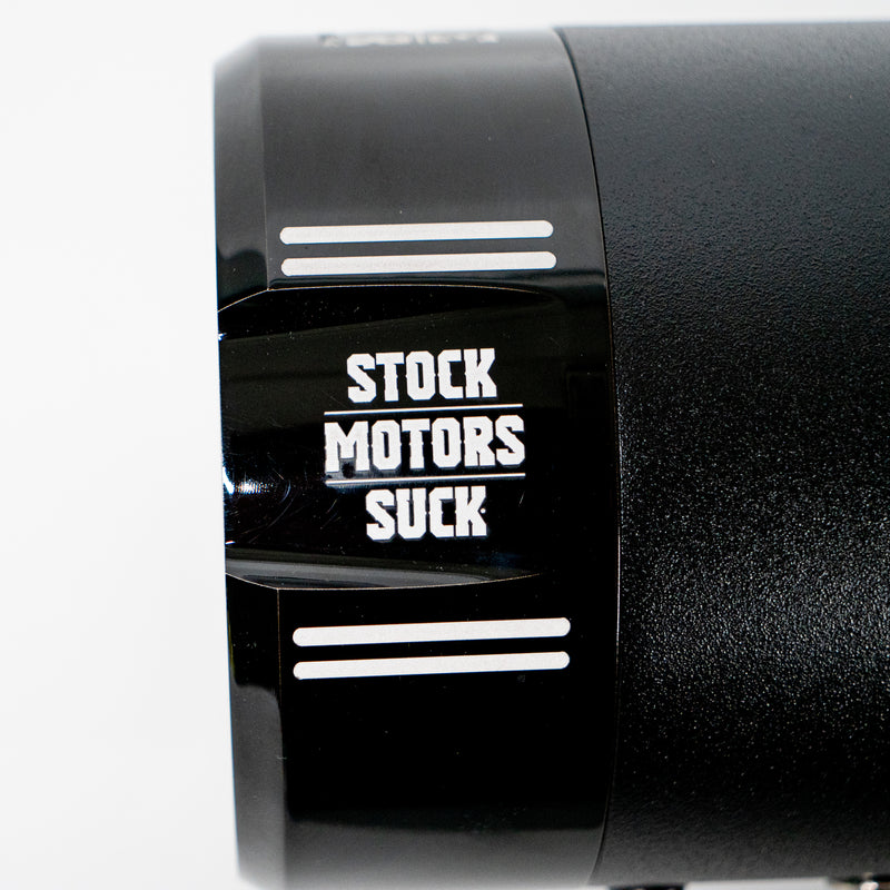 MHP Pro-Stock 4.5" Muffler - Black - Stock Motors Suck - MH202825
