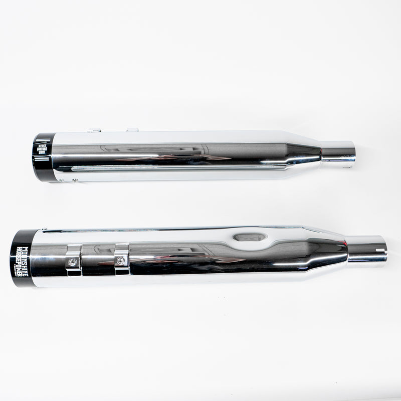 MHP Pro-Stock 4.5" Muffler - Chrome Stock Motors Suck - MH202725