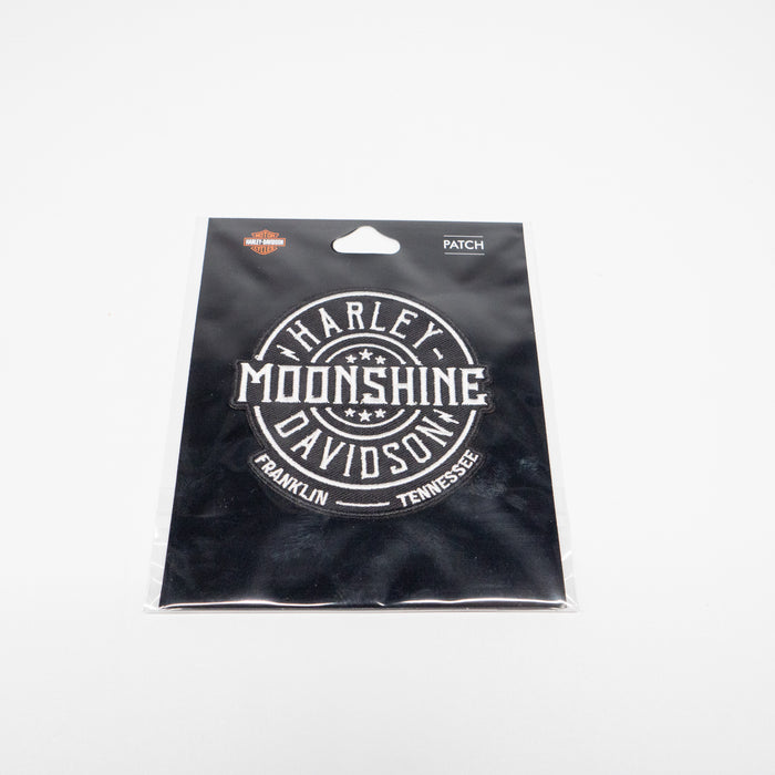 Moonshine Circle Patch — Moonshine Harley-Davidson
