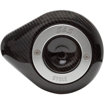 S&S Cycle Teardrop Air Cleaner Cover - Carbon - 1014-0289