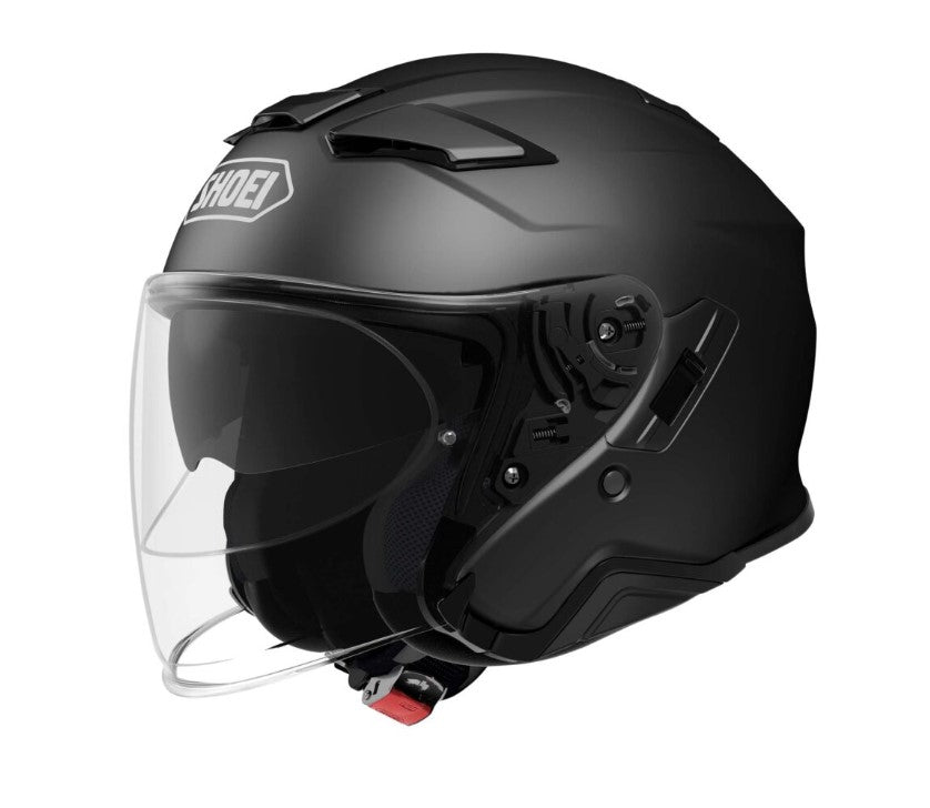 matte black shoei helmet visor Hornet X2 - Deep Grey W Visor is designed to seamlessly integrate with your VFX Shoei - J-Cruise II Helmet