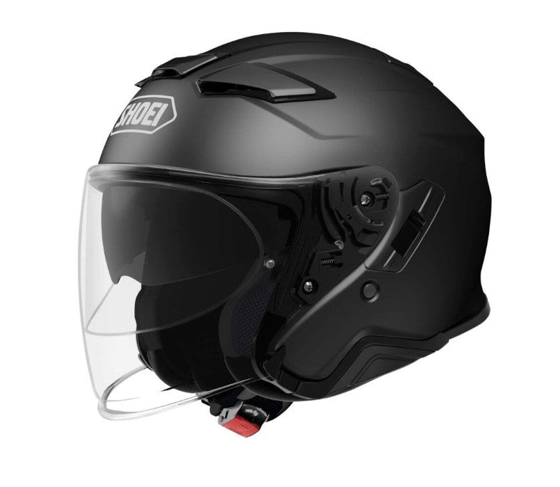 shoei black helmet with black visor Shoei - J-Cruise II Helmet