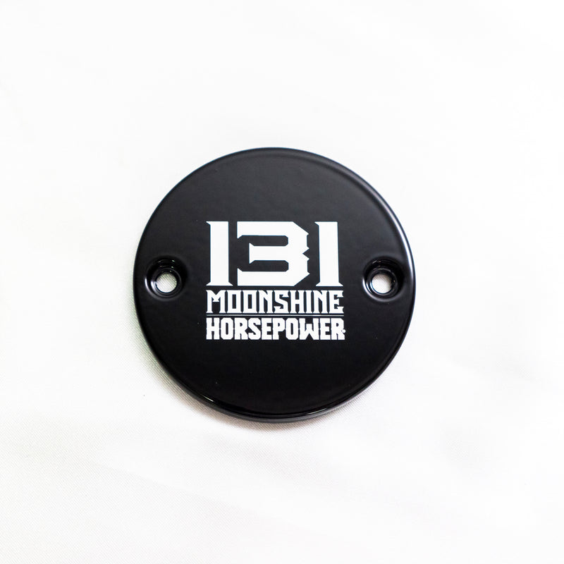 MHP-2131 M8 Points Cover, 131 Logo, Gloss Black - MHP-2131