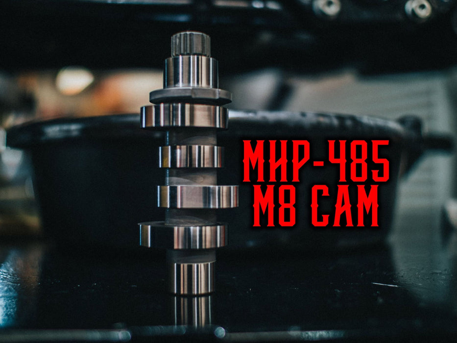Moonshine HP MHP-485 M8 Cam Kit - Oil Cooled S&S Oil Pump & Plate - Black Pushrod Tubes - MHP-5001