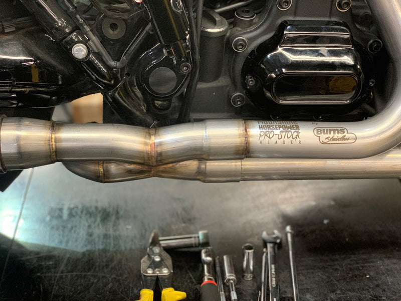 MHP Pro-Stock M8 Exhaust Header 1 7/8" Diameter Stainless Steel, MHP-9001