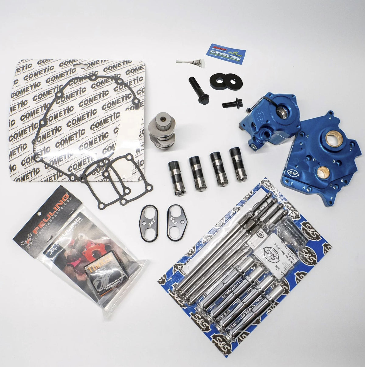 Moonshine HP MHP-485 M8 Cam Kit - Oil Cooled S&S Oil Pump & Plate