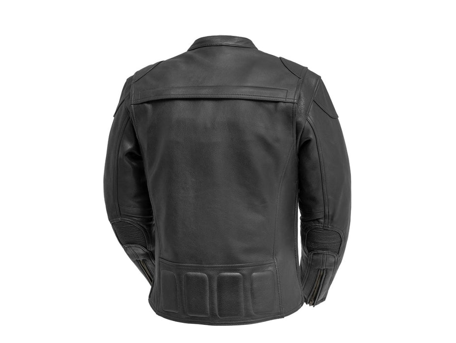 Nemesis Men's Motorcycle Leather Jacket - FIM295CDMZ