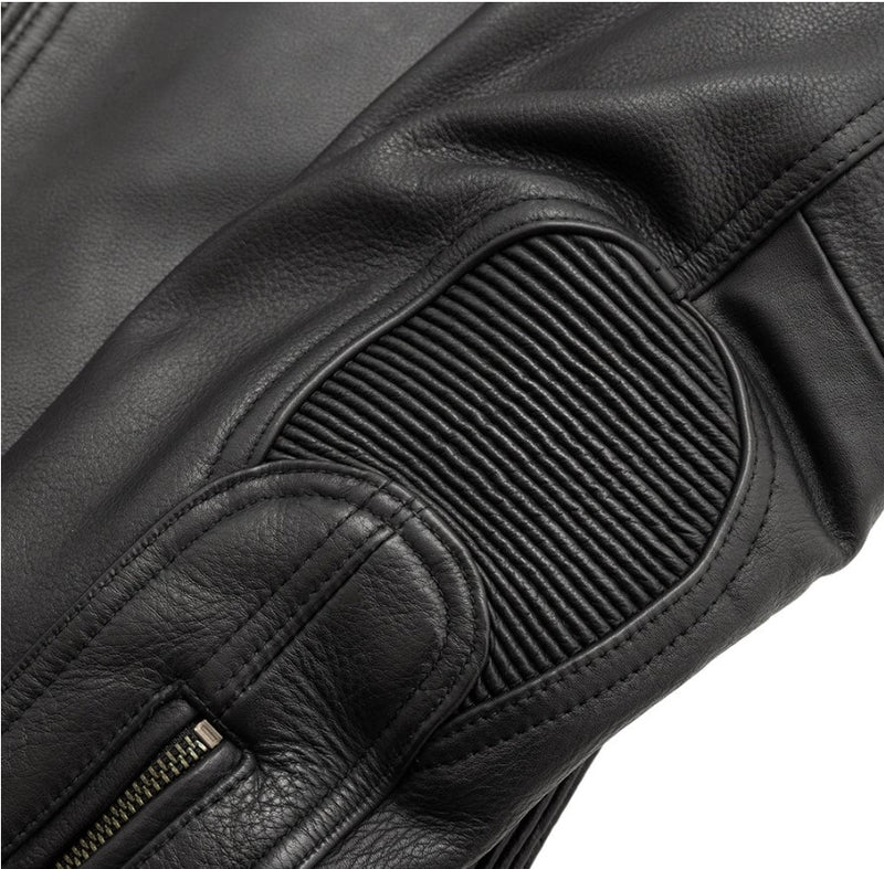 Nemesis Men's Motorcycle Leather Jacket - FIM295CDMZ