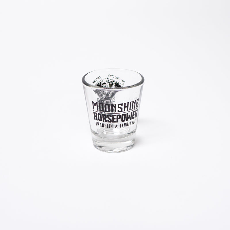 Moonshine Horsepower Shot Glass