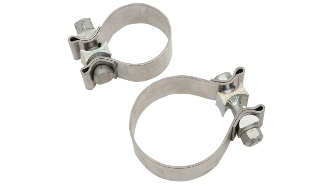 Stainless Steel Muffler Clamps 18601383 — Moonshine HarleyDavidson