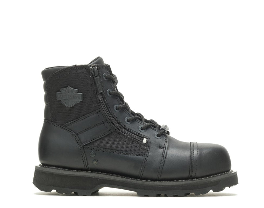 HARLEY-DAVIDSON FOOTWEAR® BONHAM Composite Toe - BLACK -  D93681