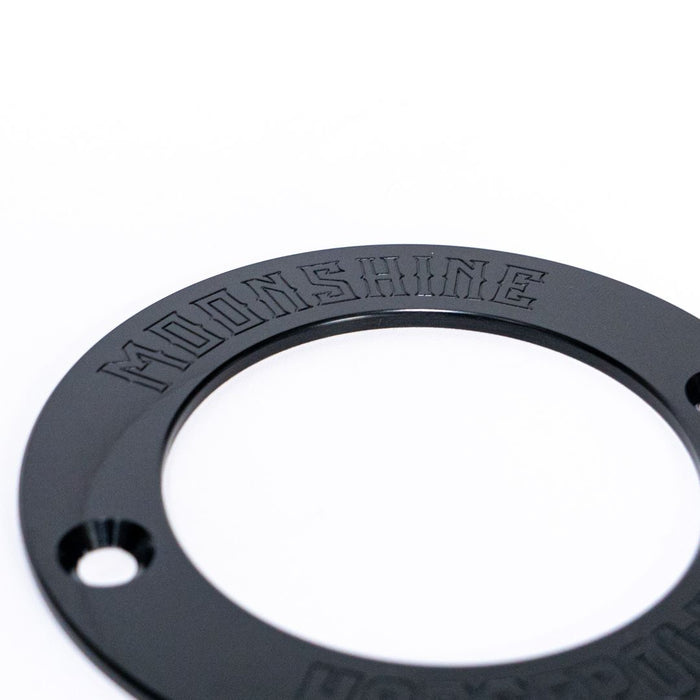 MHP Black Anodized Intake Ring for S&S Cycle Carbon Fiber Cover