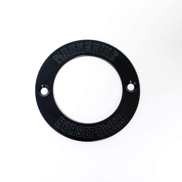 MHP Black Anodized Intake Ring for S&S Cycle Carbon Fiber Cover