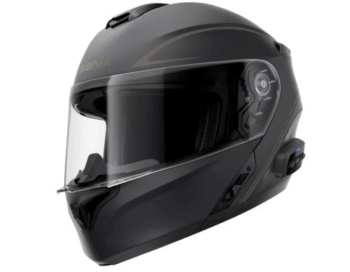 SENA Outrush R Modular Helmet -Matte Black
